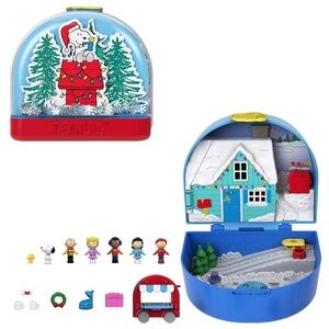 Polly Pocket Peanuts Micro Dolls & Mini Playset Collector Compact Figures JFV05